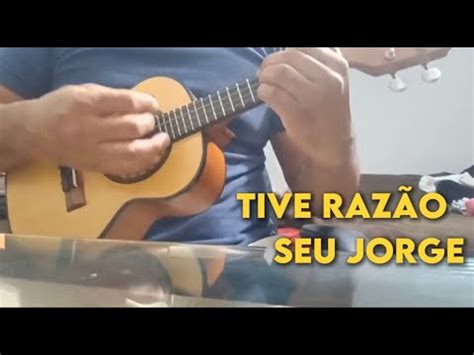 Tive Raz O Seu Jorge Inga Do Cavaco Youtube