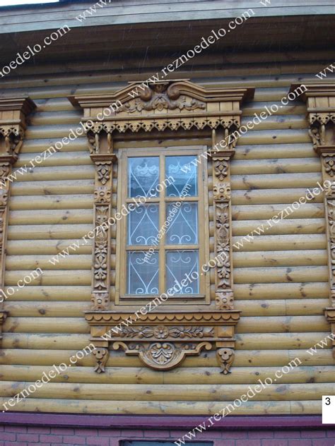 Купить декоративные наличники из дерева в Москве - цена деревянных ...