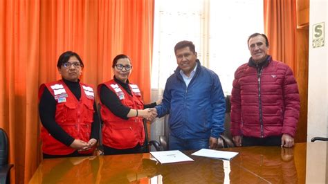 Firma De Convenio Entre Programa Nacional Cuna M S Y Gore Puno Mejorar