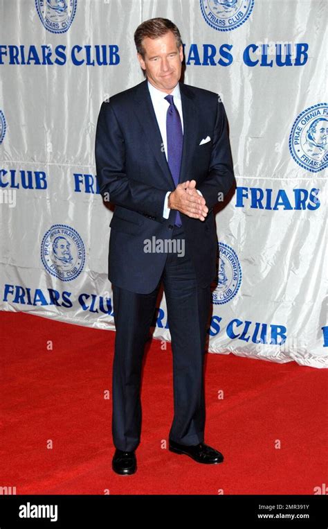 Nbc Nightly News Anchor Brian Williams Attends The Friars Club 2008