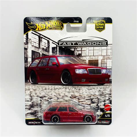 風火輪 Hot Wheels Premium 汽車文化 Mercedes Benz E AMG 膠胎 全新 蝦皮購物