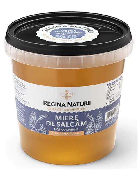 Miere naturala de salcâm 1400g Cel mai bun miere natural cumpărați