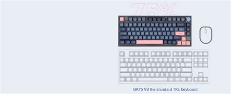 Epomaker Skyloong Gk Lite Gasket Like Mount Wired Hot Swappable Programmable Keyboard With A