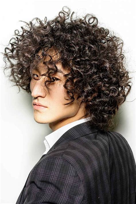 Korean Curly Hairstyles For Men