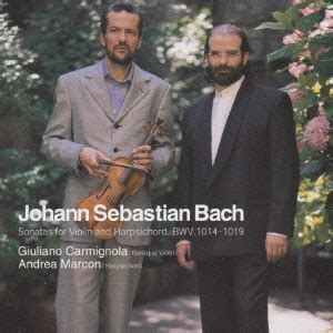 Cdjapan J S Bach Sonatas For Violin And Harpsichord Giuliano