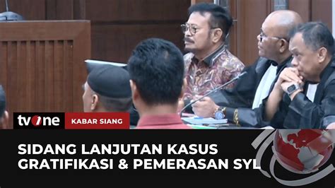 Sidang Gratifikasi SYL Digelar Dengan Agenda Mendengar Keterangan 5