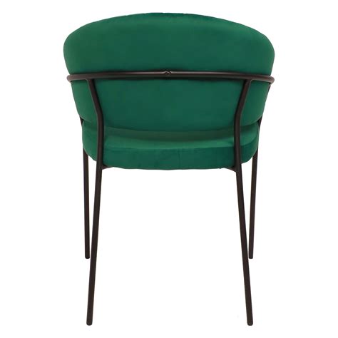 Стул JUST, Зеленый VELUTTO 33/черный купить недорого, цена с доставкой