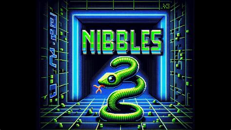 Classic Qbasic Nibbles Game Playthrough Youtube