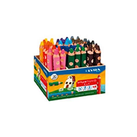 GROOVE TRIPLE ONE CLASSPACK 48 CRAYONS COULEURS ASSORTIS