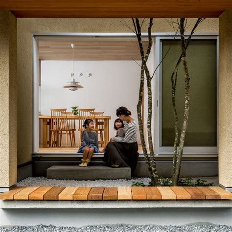 Hiiragi S House Is A Japanese Home Arranged Around A Courtyard And Tree