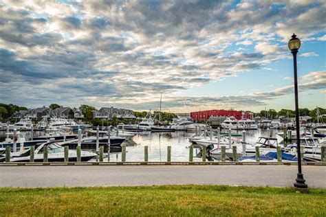 Falmouth Harbor Cape Cod Editorial Stock Image Image Of Tourism