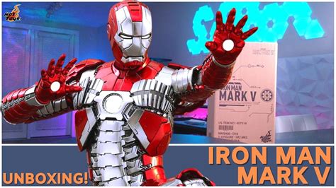 HOT TOYS IRON MAN MARK V Unboxing Posing Review YouTube
