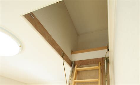 Garage Attic Stair Installation | Dandk Organizer