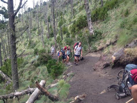 Acatenango Hike - difficulty and pain but a pretty amazing view ...