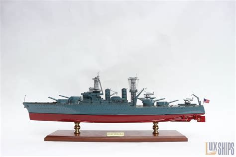 USS West Virginia BB-48 Ship Model USS West Virginia Battleship Model ...