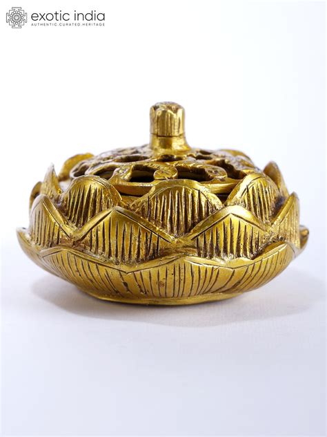 Lotus Incense Burner Exotic India Art