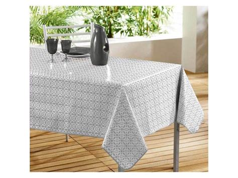 Nappe Rectangulaire En Pvc Imprim S G Om Triques X Cm Conforama