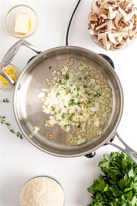 Vegan Mushroom Risotto Running On Real Food