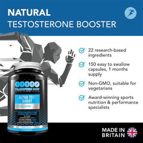 Natural Testosterone Booster Supplements - Alpha Test Boost