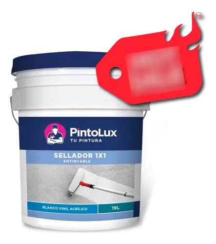 Sellador Entintable Pintolux 1 X 1 De 19 Litros Envío gratis