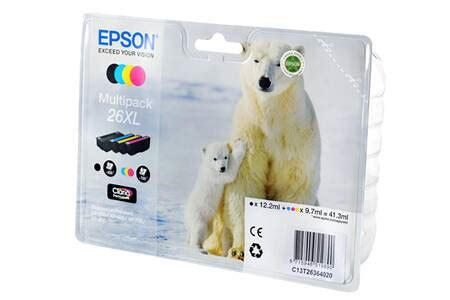 Cartouche D Encre Epson Pack Ours Polaire Couleurs Xl Darty