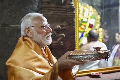 Ram Mandir PM Modi Begins Trip To Andhra Pradesh Kerala In Bid To