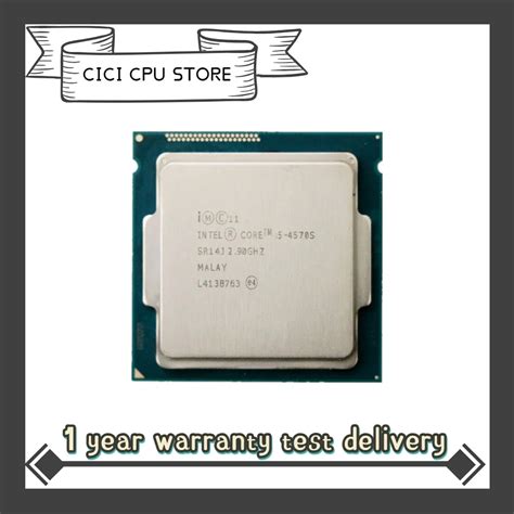 Intel Core I5 4570S I5 4570s 2 9 Ghz Quad Core Quad Thread Processador