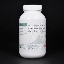 Murashige Skoog Basal Medium With Vitamins Sucrose