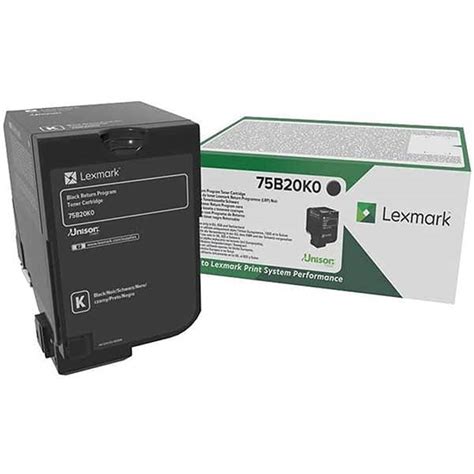 Toner Original Lexmark B K Return Program Negru