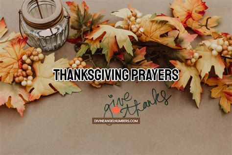 Grateful Thanksgiving Prayers For