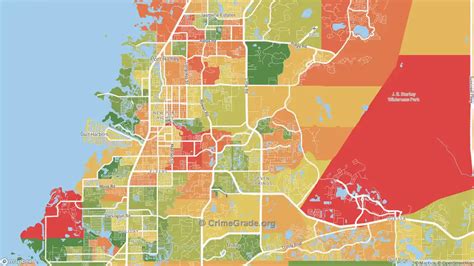 New Port Richey, FL Violent Crime Rates and Maps | CrimeGrade.org