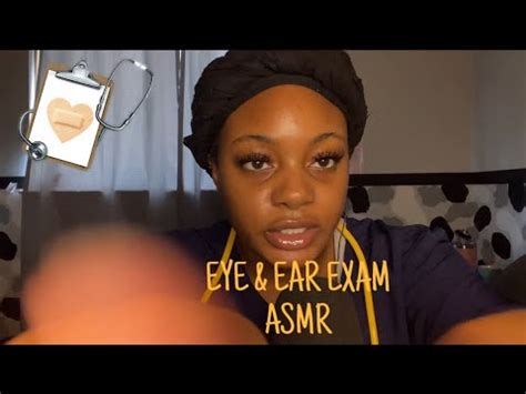 EYE AND EAR EXAM ASMR YouTube