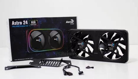 FAN AEROCOOL ASTRO 24 ARGB 240MM DUAL RING