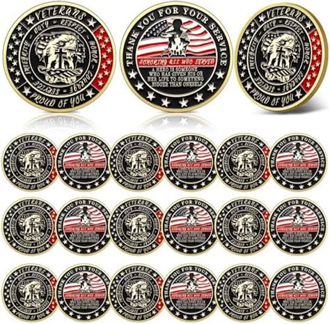 Amazon Pcs Military Challenge Coins Thank You For Your Service