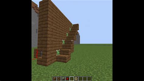 how to make a hidden staircase in minecraft