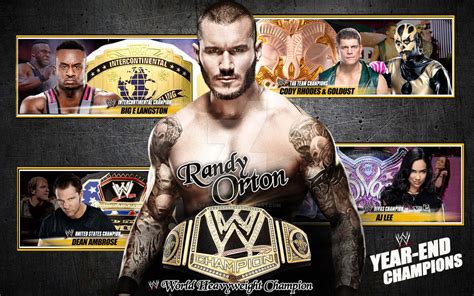 Wwe Year End Champions 2013 By Vanguardxii On Deviantart