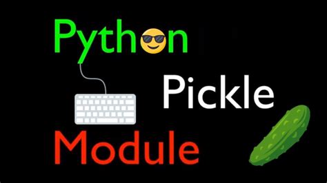 Master Python Pickle In Minutes Simplified Serialization Youtube