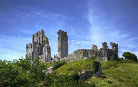 Rivers Nature Water Architecture Rock Castle Wallpaper England