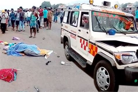 Three Killed In Bike Ambulance Collision In Odisha