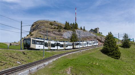 Rigibahn Bhe 4 6 Nr 44 Und 41 Rigi Kulm 21 Mai 2023 Flickr