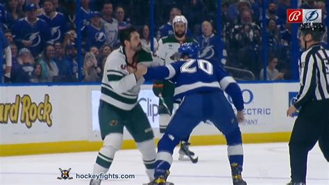 Jacob Middleton Vs Nick Paul January Minnesota Wild Vs