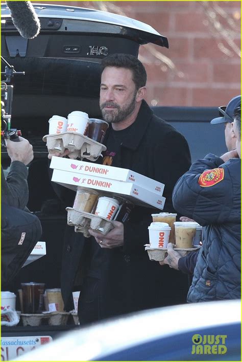 Ben Affleck Spotted Serving Drinks In Dunkin Donuts Drive Thru In