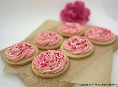 Buttercream Sugar Cookies Rainy Days Bakery