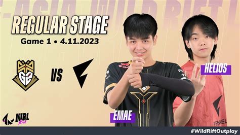 G B Vs Fl Game Bo Regular Stage Wrl Asia Season Youtube