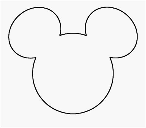 Silueta De Mickey Mouse Png