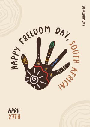 Freedom Day Poster | Freedom Day Poster Maker | BrandCrowd