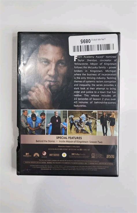 The Mayor Of Kingstown Season Two Dvd Guy Ferland Jeremy Renner Dianne Read Ebay