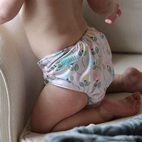 ALVABABY Baby Cloth Diapers One Size Adjustable Washable Reusable For