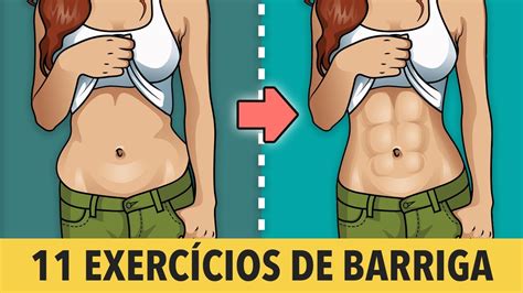 Treino Para Secar A Barriga 11 Exercícios Em Casa YouTube