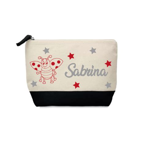 Trousse De Toilette Personnalis E Mamie Pochette De Soir E